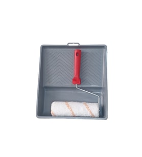 M1 ART  Büyük Boy Boya Tavası 30 X 33 cm  Premium Microfiber Rulo 20cm İç Dış Cephe ve Tüm Vernik ve Yağlı Boya