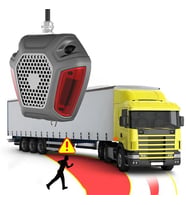 Powermaster PM-21671 Tır - Kamyon Kör Nokta Uyarı Ve Acil Aydınlatma Cihazı - Sensörsüz (Türkçe Dil)
