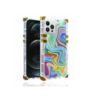 Apple iPhone 13 Pro Uyumlu Kılıf Zore Ples Kapak (Mavi)