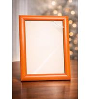 CADDEHEDİYE Kırılmaz PVC Masaüstü Fotoğraf Çerçevesi 10×15 – 13×18 – 15×21 9 Farklı Renk Seçenekleri CADDEHEDİYE Kırılmaz PVC Masaüstü Fotoğraf Çerçevesi (Turuncu, 15x21)