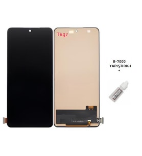 Tkgz - Xiaomi POCO X4 PRO Uyumlu Lcd Ekran Dokunmatik + B-7000