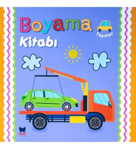 Boyama Kitabı Boya - Kopart - Taşıtlar