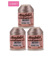 Northcity 3 Adet Altınbaşak Oya ve Dantel İpi 20 gr - Royaleks - No: 142