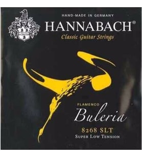 Hannabach 8268 SLT Flamenko Gitar Teli (Alt 3lü Set)