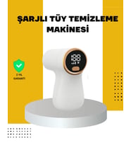 Kumaşlar İçin Tüy Hav Temizleme Makinesi Type C Şarjlı