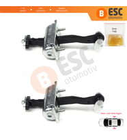Ford Focus MK2 C-Max MK1 Kuga MK1 1641573 İçin 2 EA Arka Sağ ve Sol Kapı Gergi Yayı