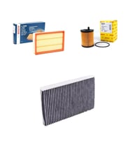 Bosch Filtre Bakım Seti Citroen C4 1.6 HDi Dizel 2010+ 92-110 Beygir Hava + Yağ F. + Polen Filtre Bosch
