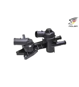 03C121111P Termostat Yuvası Komple 95C-110C-80C-95C - Golf 5-Jetta Passat-Scırocco-Tıguan-1.4 Lt.-Ts