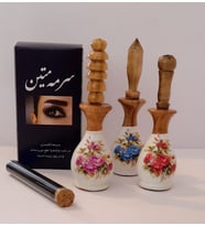 NS NİSANSTORE %100 DOĞAL İRAN TOZ SÜRME 8 ML VE ÖZEL İŞLEMELİ SÜRMEDANLIK