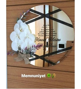 Pleksi Kapı Süsü (Gümüş)