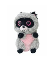 Peluş Rakun 17 Cm Oyuncak (Çok Renkli)