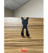 Tavşan Askılık Kapı Arkası Bornoz Askılığı Mutfak Banyo Askılığı Havlu Askılığı Elbise Askılık (Siyah)