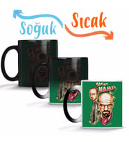 Breaking Bad Say My Name Sihirli Kupa Bardak Porselen