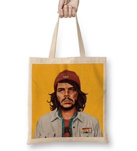 Hıpster Che Guevara Bez Çanta Uzun Saplı