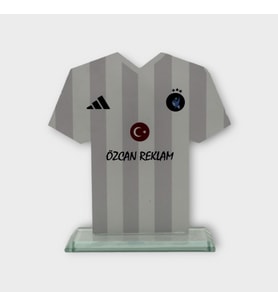Siyah Beyaz Taraftar Plaket