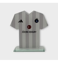 Siyah Beyaz Taraftar Plaket