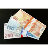 YENİ 300 ADET 50-100-200 TL GEÇERSİZ EĞLENCE OYUN ŞAKA  DÜĞÜN PARASI