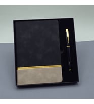 Defter Ve Kalem Kutulu Siyah Set