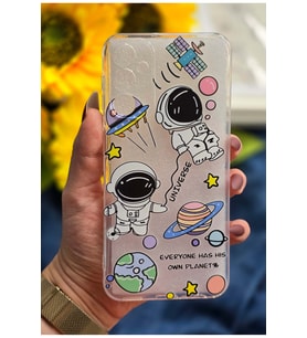 Samsung Galaxy A34 Uyumlu Baskılı Şeffaf Telefon Kılıfı