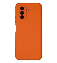 Nova Y70 Kılıf Nano Içi Kadife Silikon - Turuncu