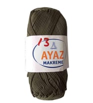Angel Çanta Aksesuar 100 Gram Polyester Makrome No:13 Haki