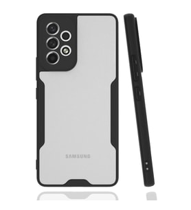 Samsung Galaxy A33 5g Kılıf Platin Silikon - Siyah