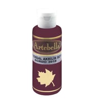 Bordo Akrilik Boya Artebella Bordo Akrilik Boya 3018 Bordo 130 ml (Karışık)