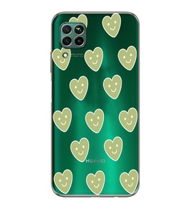 Huawei P40 Lite Uyumlu Baskılı Yumuşak Silikon Şeffaf Telefon Kılıfı