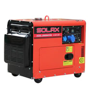 Solax 8.5GF LDE 5.7kW 456cc 190kg Tekerli Kabinli Marşlı Monofaze Dizel Jeneratör