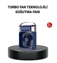 Turbo Fan Teknolojili Sessiz ve Güçlü Soğutma Masası Vantilatör