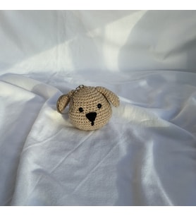 Amigurumi El Örgüsü Hediyelik Köpek Örgü Anahtarlık / Çanta Süsü