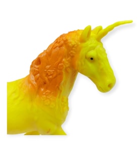 Çiftlik Hayvanları Serisi - Efsanevi Unicorn cm - Sarı - Tcu - 1 ADET