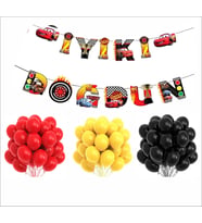 ARABALAR TEMALI MİNİ DOĞUM GÜNÜ SETİ