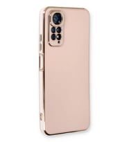 Durukar® Redmi Note 11 Kılıf Volet Silikon - Pembe