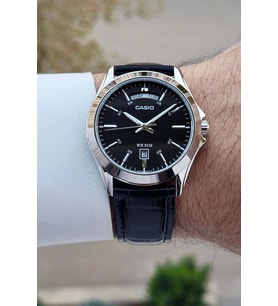 Casio CSISTE187 Kasası Metalik Kordonu Siyah Renk 2 Yıl Garantili Erkek Kol Saati