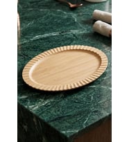 Bambum Crumble - Oval Tabak Büyük