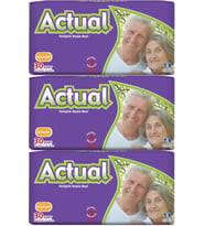 Actual Yetişkin Hasta Bezi Bel Bantlı S - Small - Küçük 90 Adet (3PK*30)