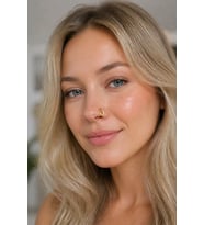 Sarı Renk Sıkıştırmalı Burun Kulak Piercıng