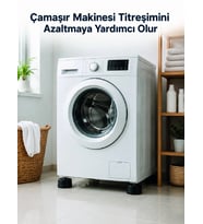 Çamaşır Makinesi İçin 4 Adet Kauçuk Ayak Pedi