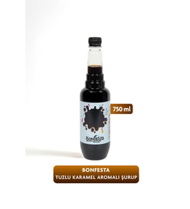 Bonfesta Salted Karamel Aromalı Kahve ve Kokteyl Şurubu 750 ml