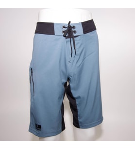 Erkek Deniz Şortu Boardshort Filesiz Meridyendukkan Olaıan (Gri)