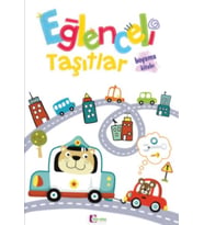 Eğlenceli Taşıtlar Boyama Kitabı