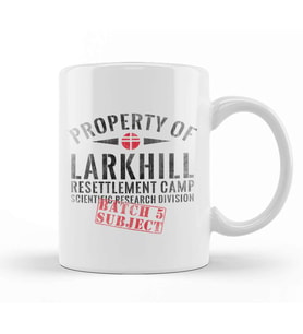 Property Of Larkhill Resettlement Camp V For Vendetta Kupa Bardak Porselen