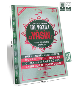Yasin-i Şerif Arapça Kolay Okunuşlu İri Yazılı Çanta Boy (Yeşil)