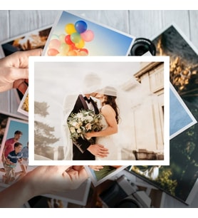 Beyaz kenarlı Fotoğraf baskısı 40 adet-13x18