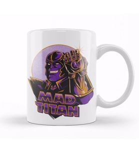 Thanos Mad Titan Kupa Bardak Porselen