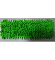 Microfiber Yedek Makarna Uçlu Mop Bezi 50x14 cm (Yeşil)