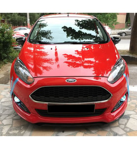 Ford  Fiesta Makyajlı Sport Ön Ek 2014 2015 2016 Abs Plastik