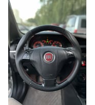 Fiat Linea Doblo- Fiorino Punto Tuşlu Araca Özel Dikmeli Direksiyon Kılıfı AÇIKLAMAMIZI OKUYUNUZ (Siyah)