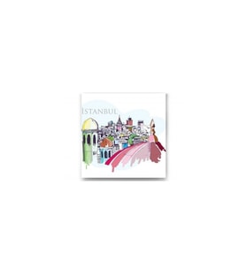 DBSanatevi Kubbeler Istanbul Tablo 50 X 50 Cm